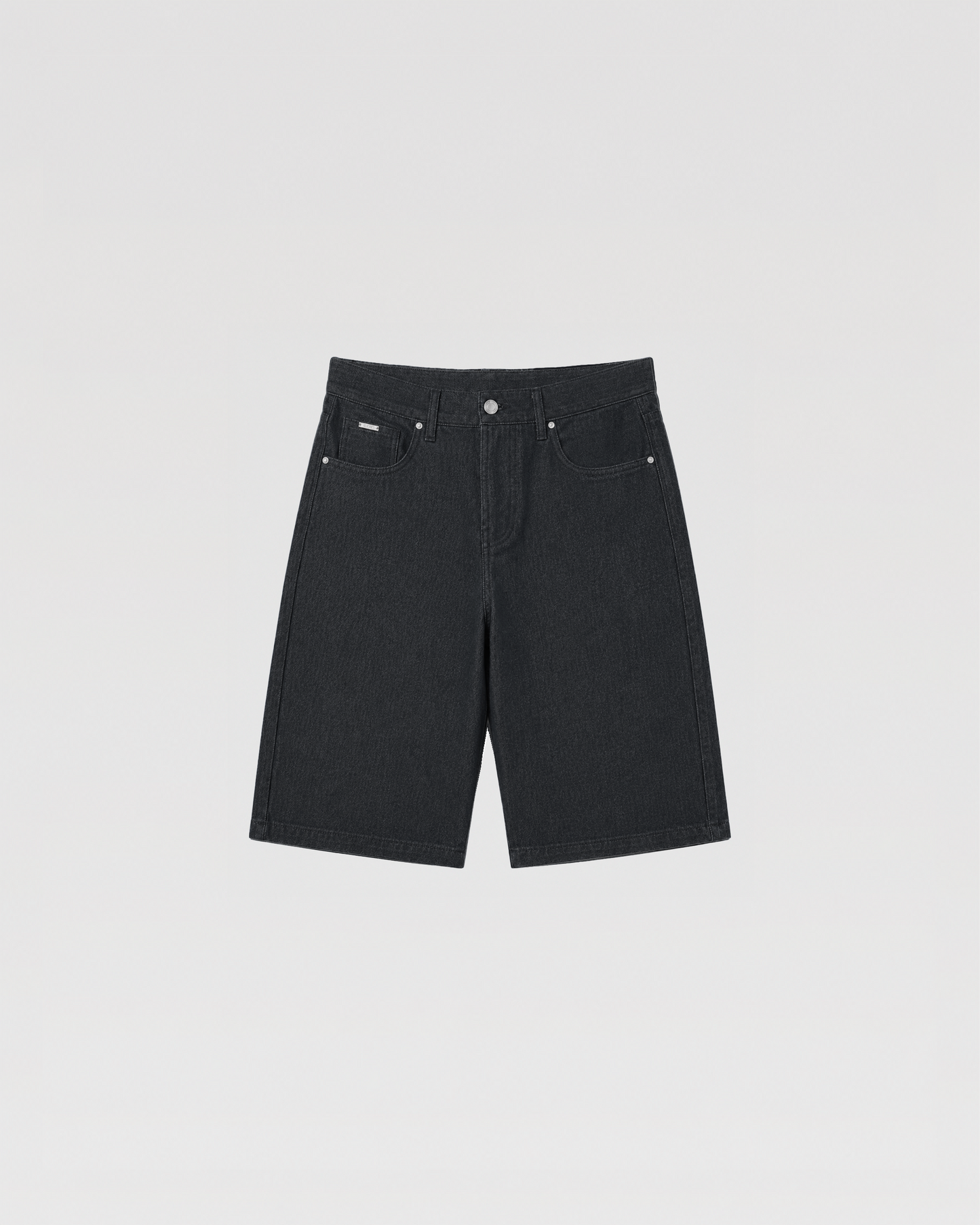 SU26 DENIM SHORTS - BLACK