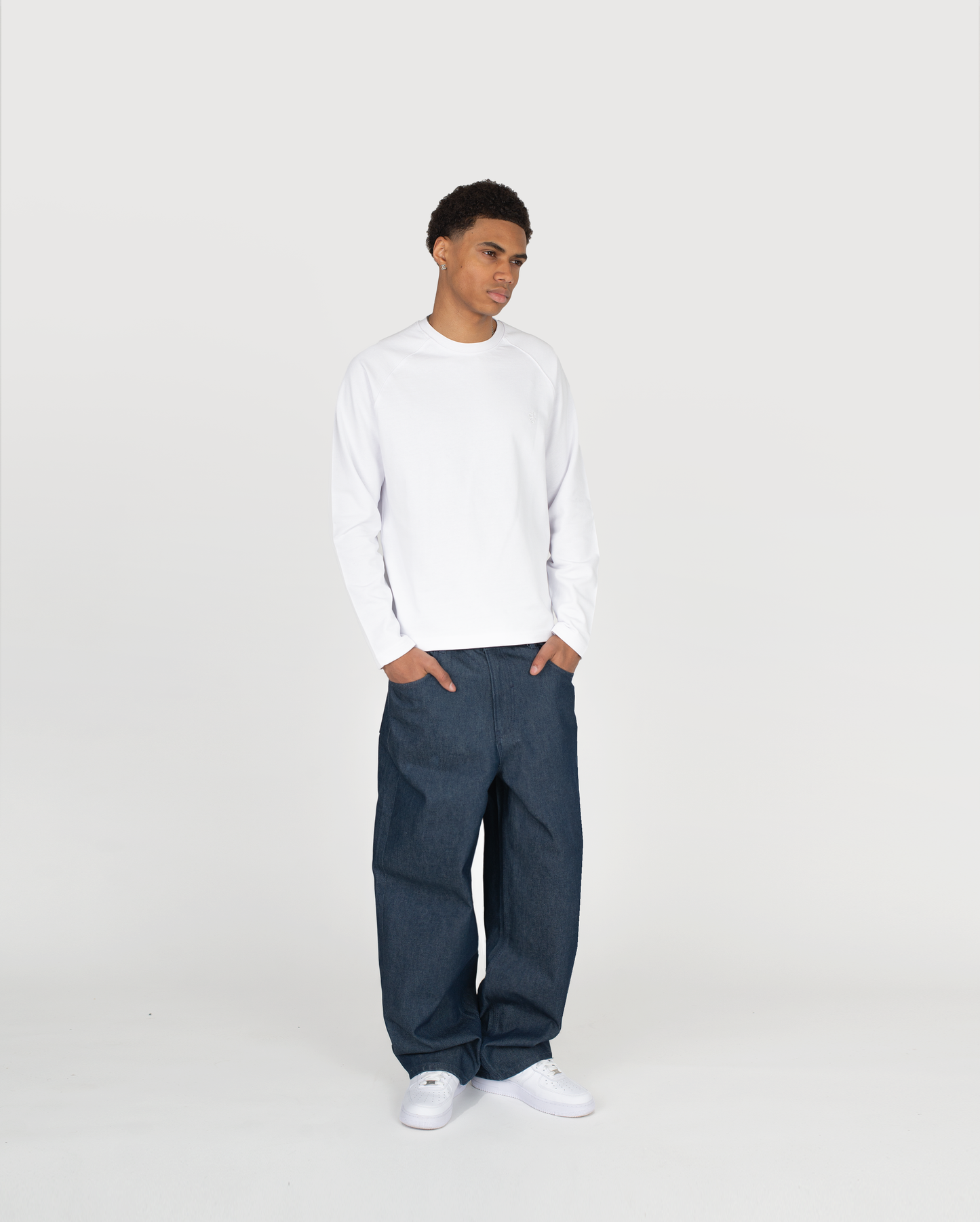 BASIC RAW DENIM - BLUE