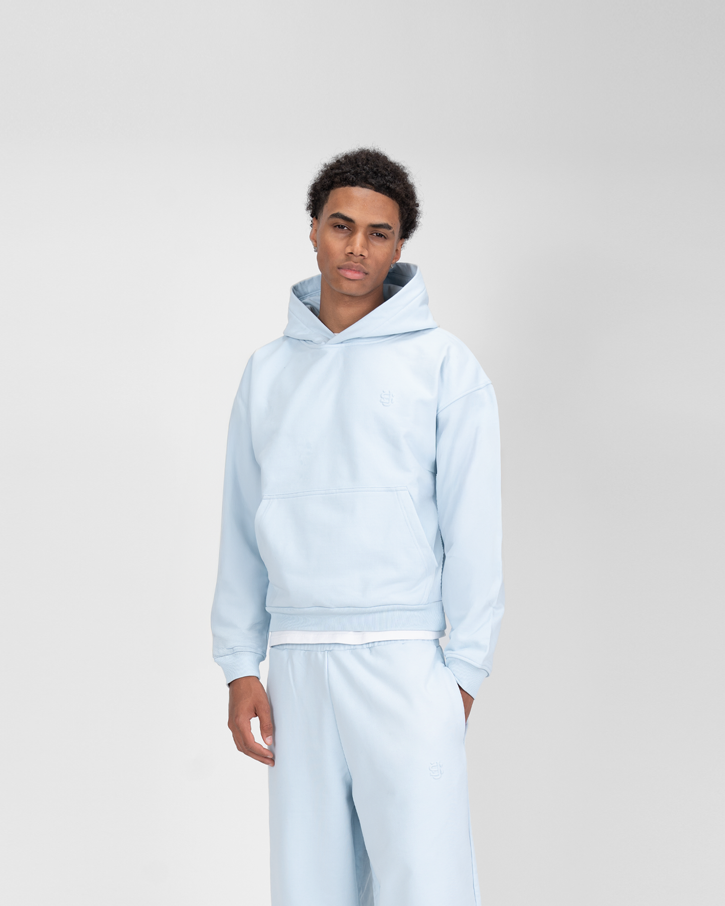 SU HOODIE - ICE BLUE