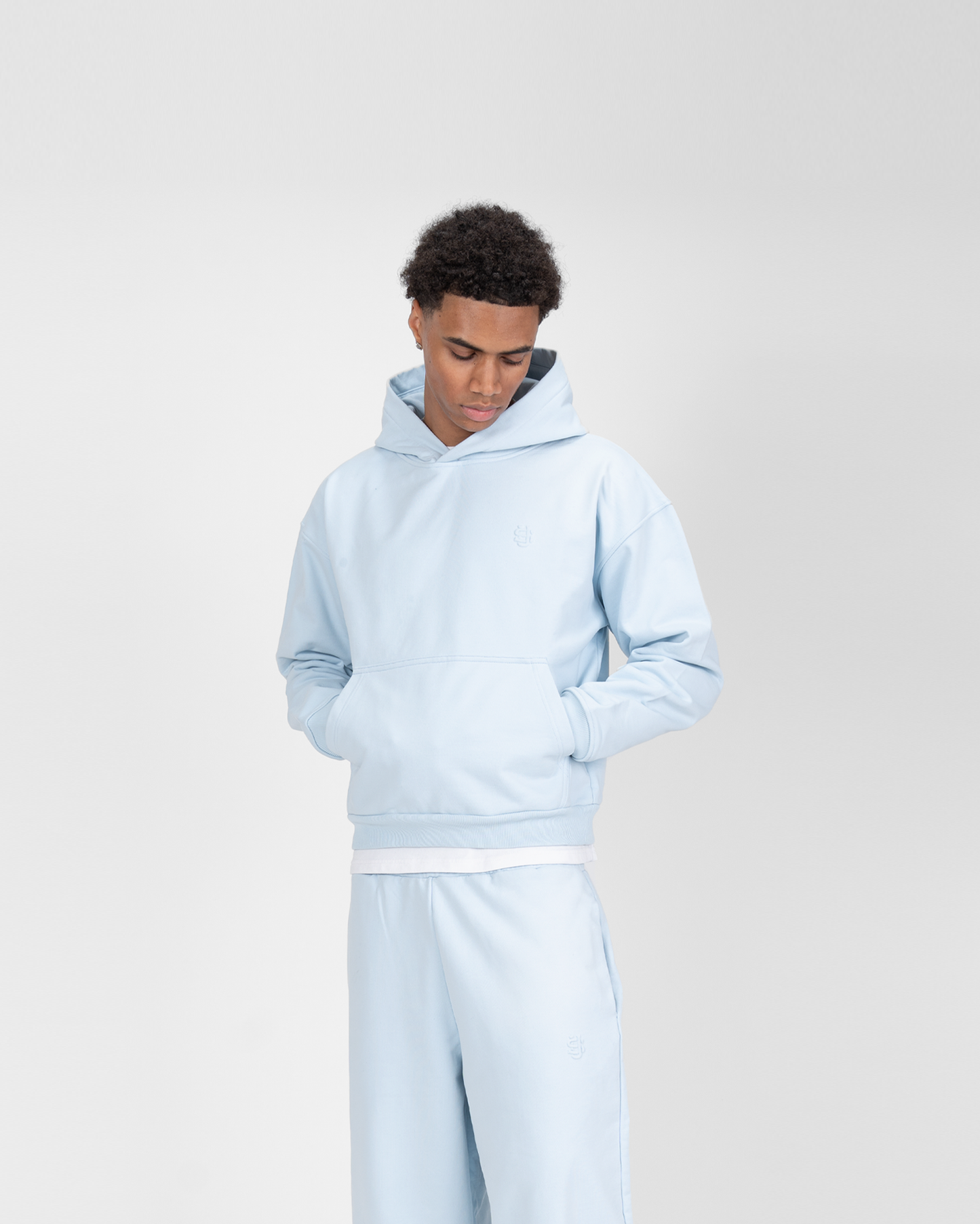 SU HOODIE - ICE BLUE