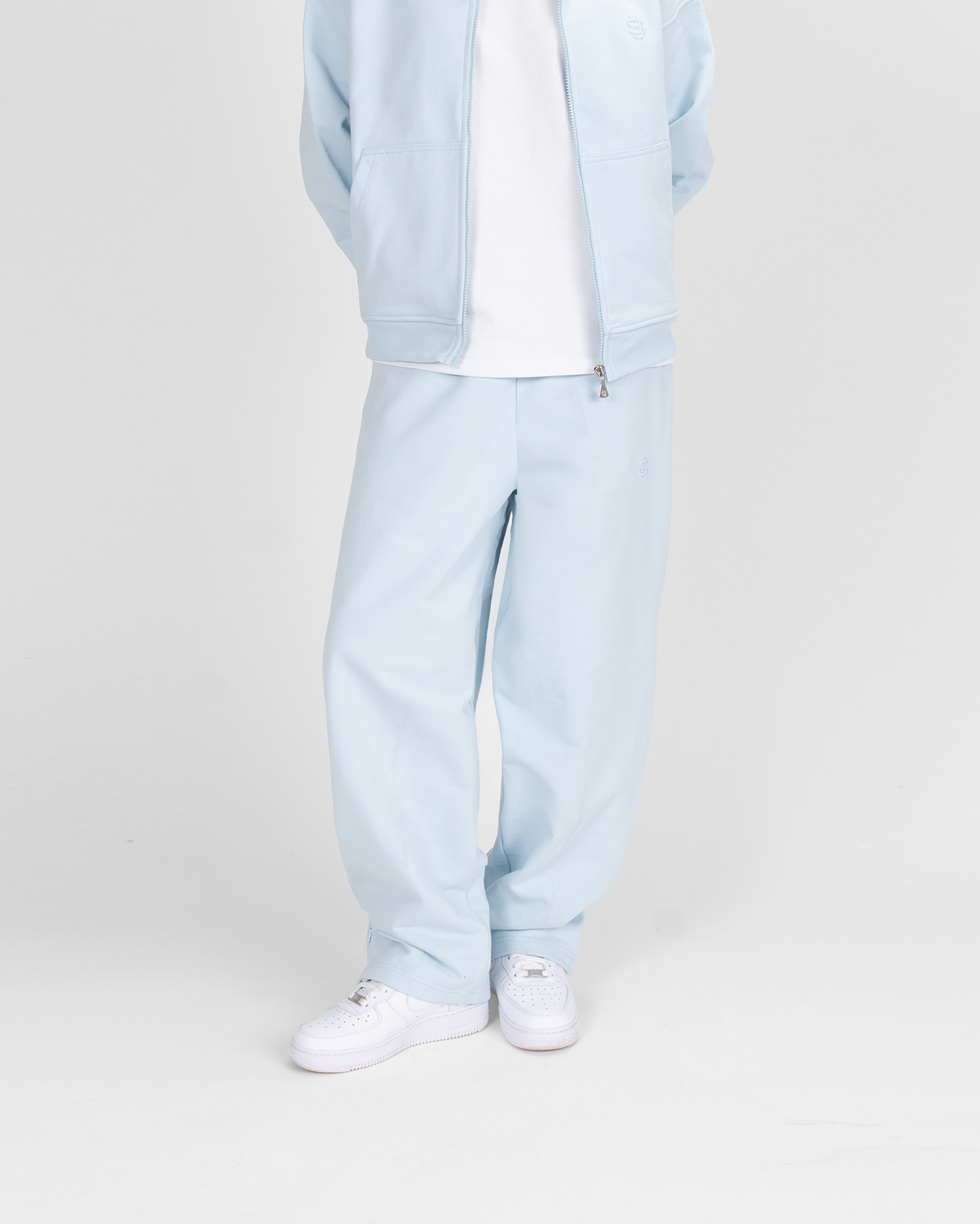 SU ZIP JOGGER - ICE BLUE