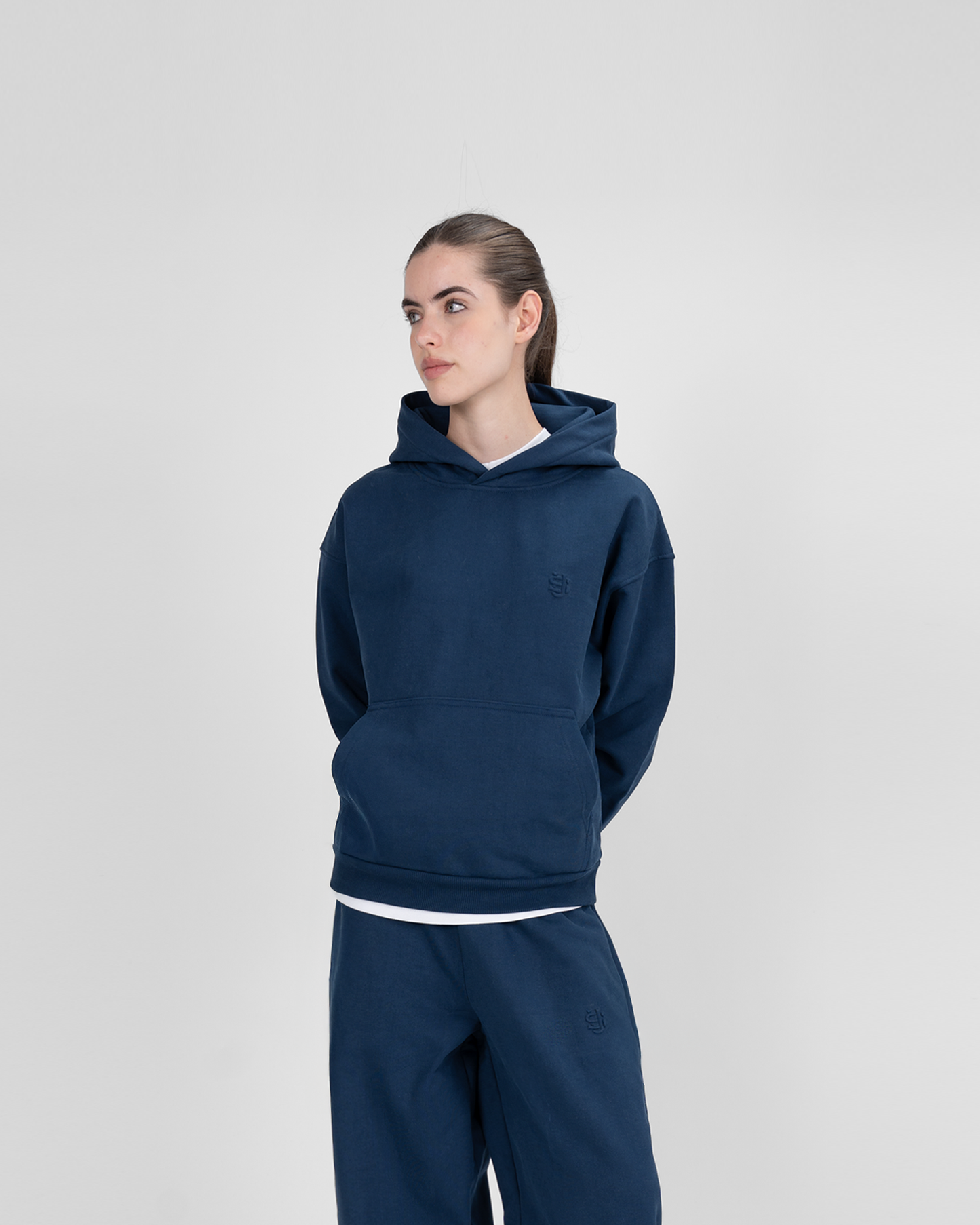 SU HOODIE - NAVY BLUE
