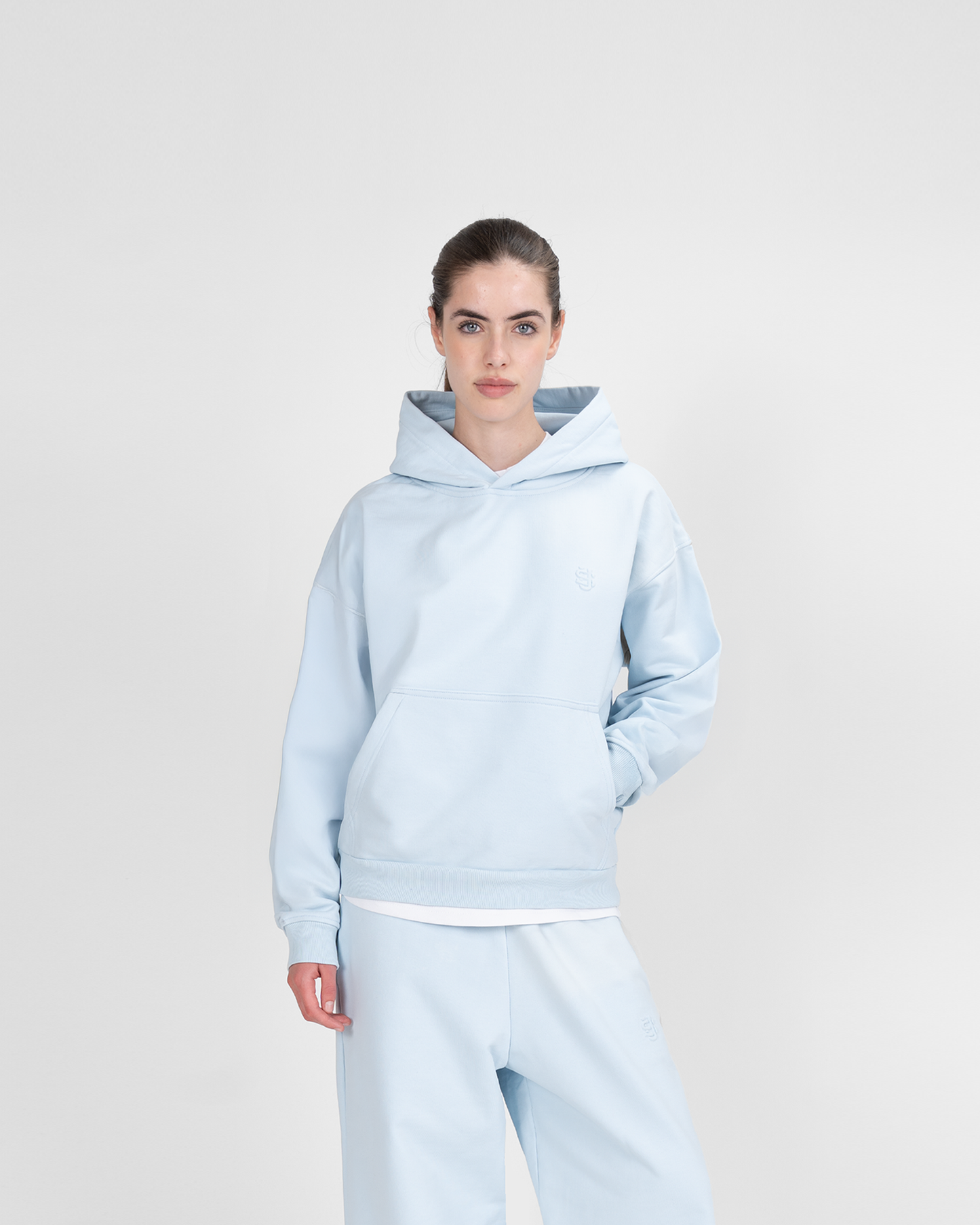 SU HOODIE - ICE BLUE