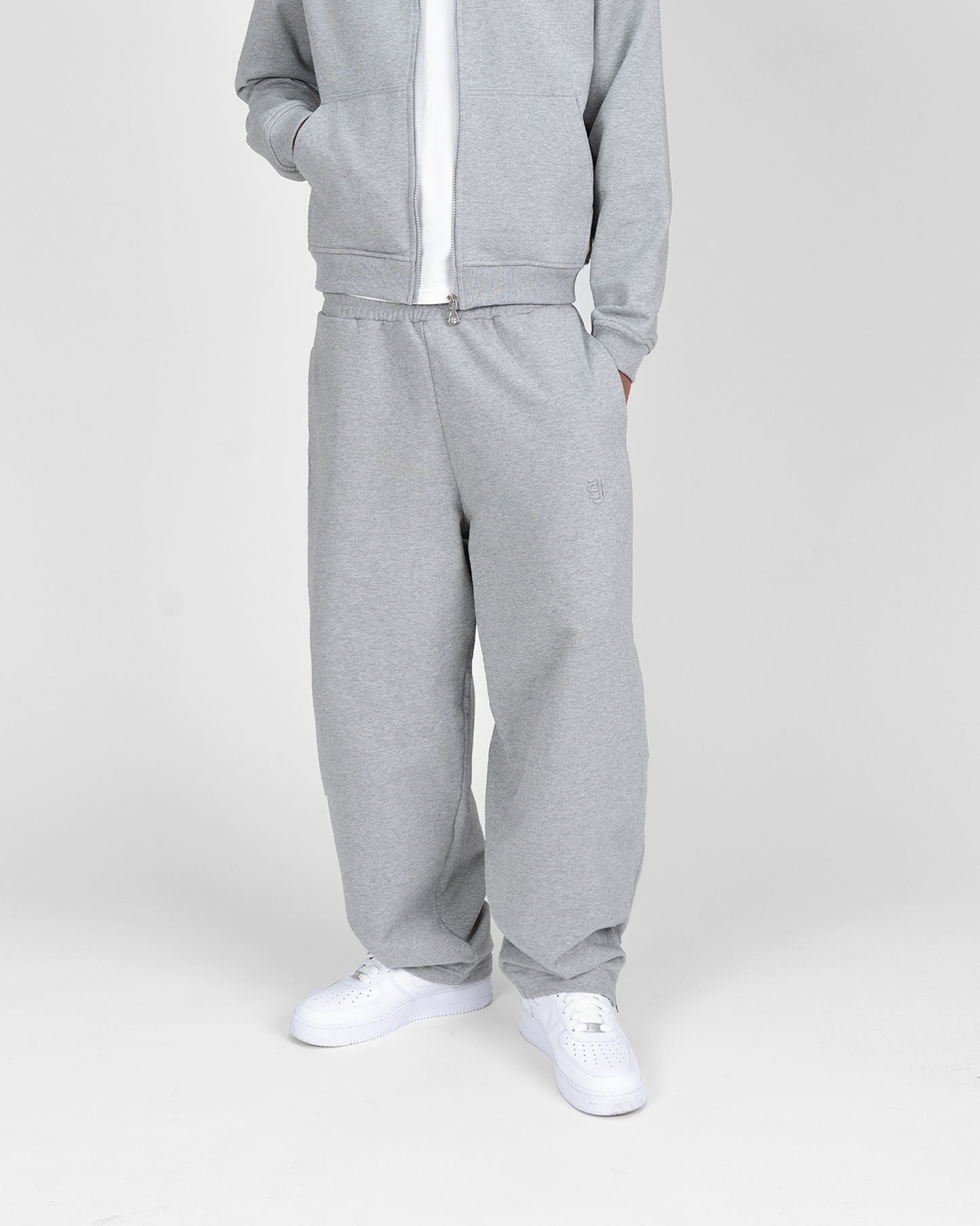 SU ZIP JOGGER - GREY