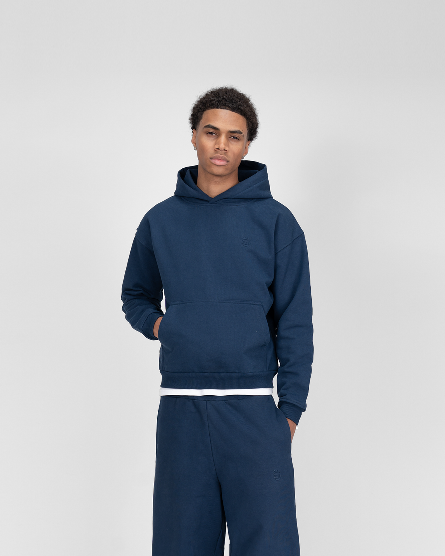 SU HOODIE - NAVY BLUE