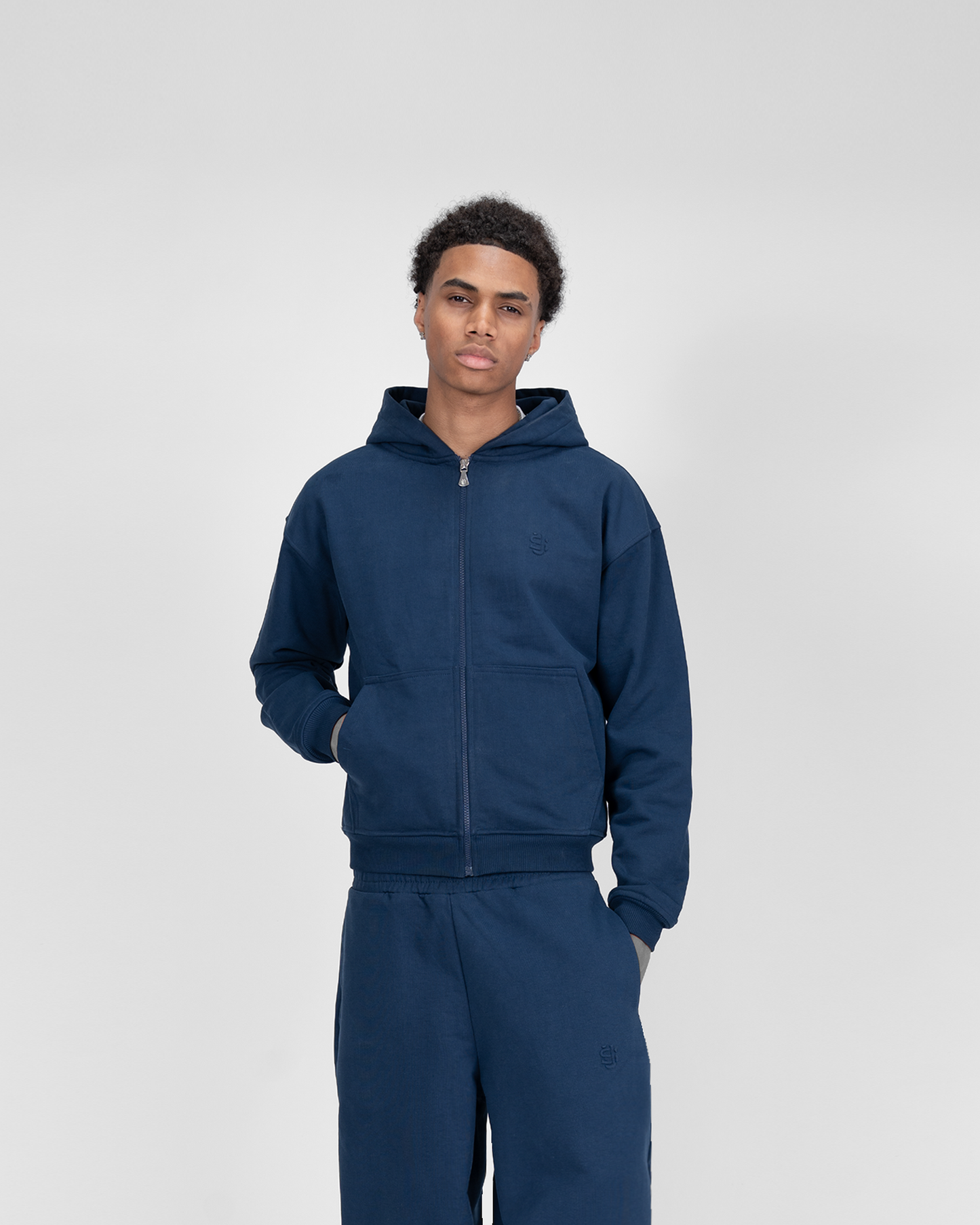 SU ZIPPER - NAVY BLUE