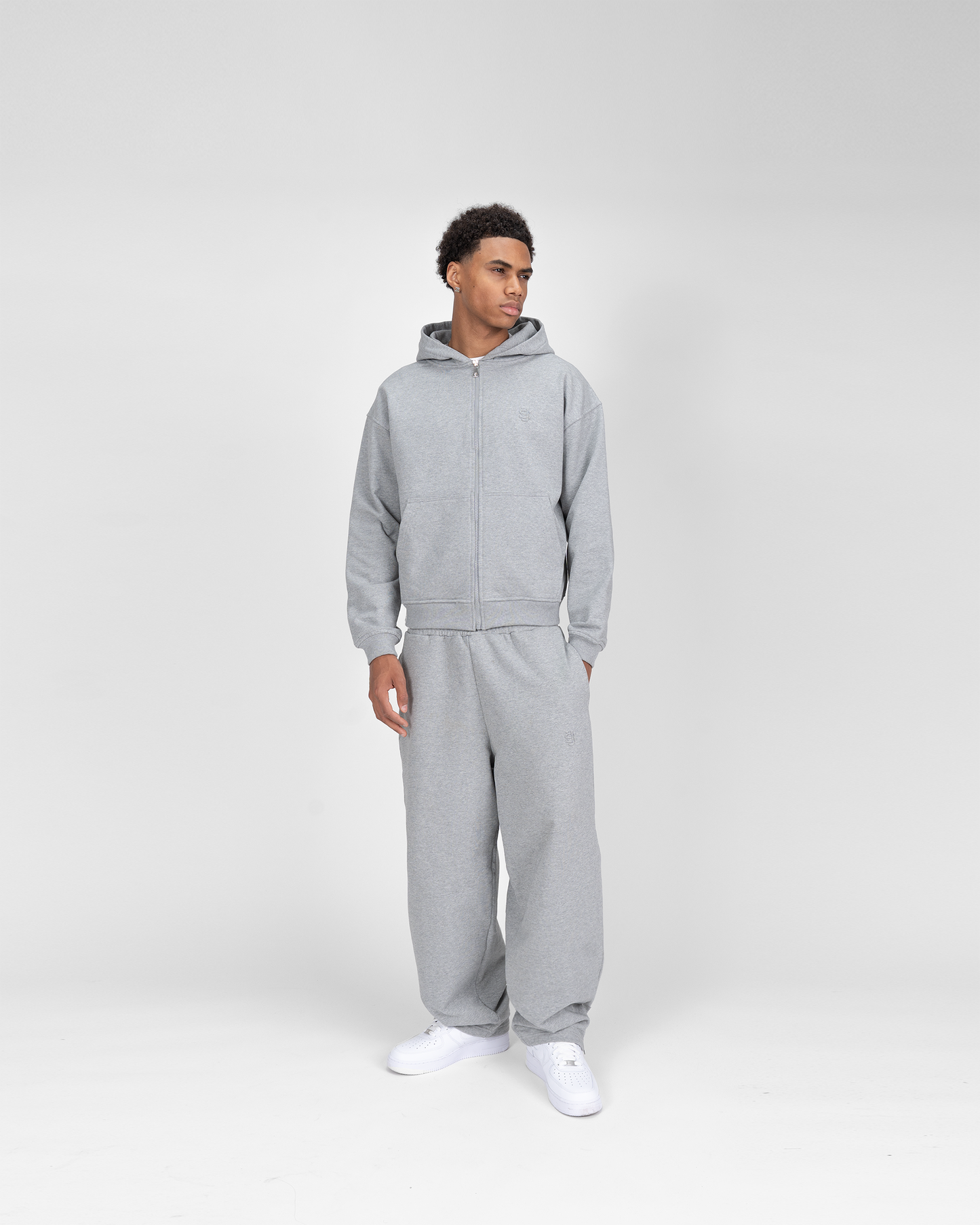 SU ZIP JOGGER - GREY