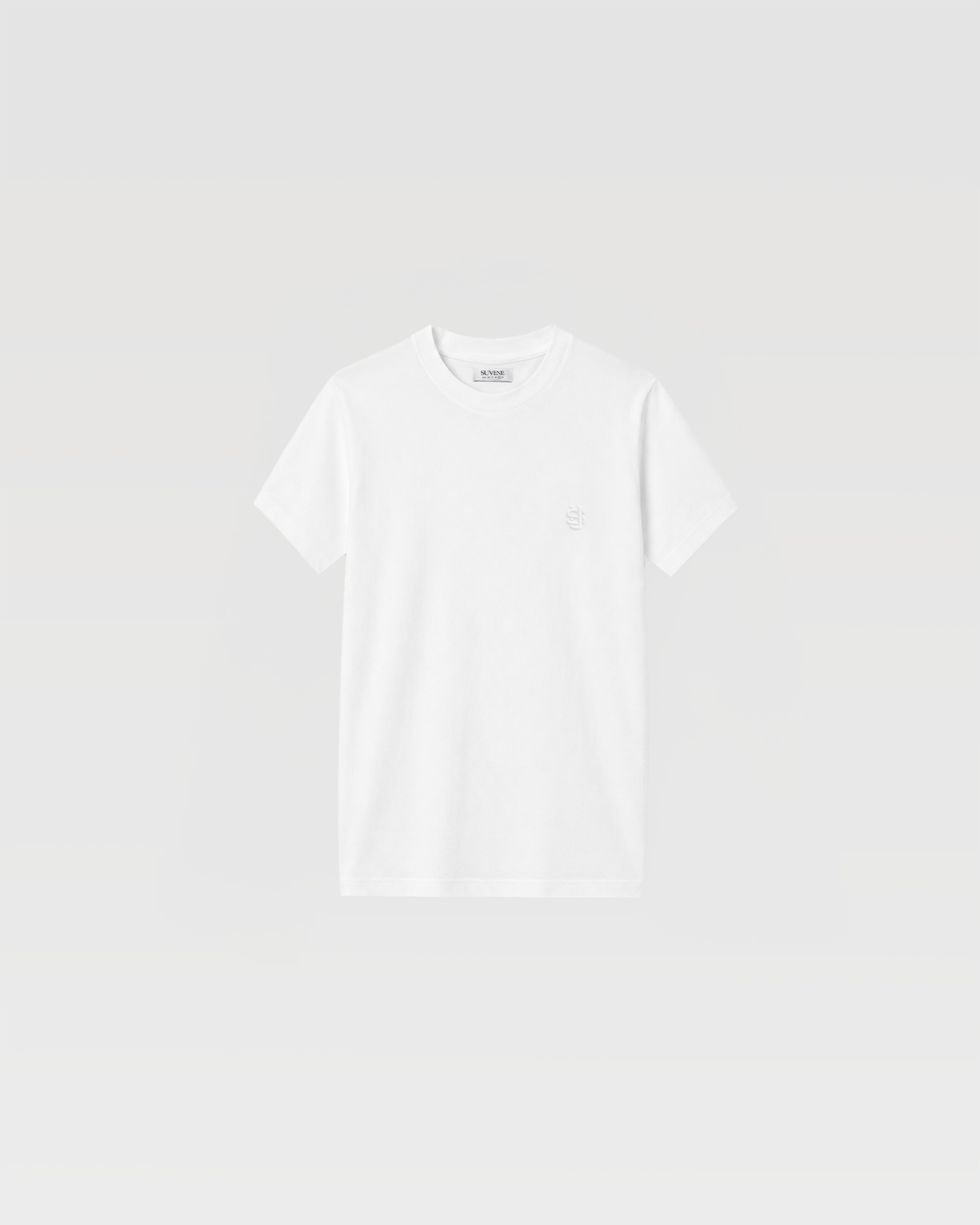SU SLIM FIT T-SHIRT - WHITE