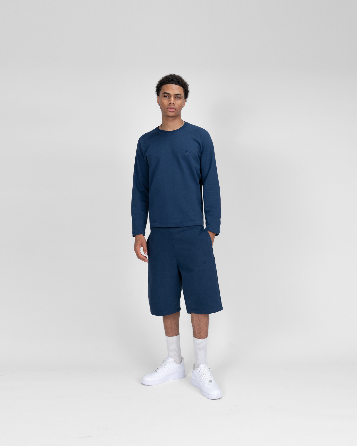 SU LONGSLEEVE - NAVY BLUE