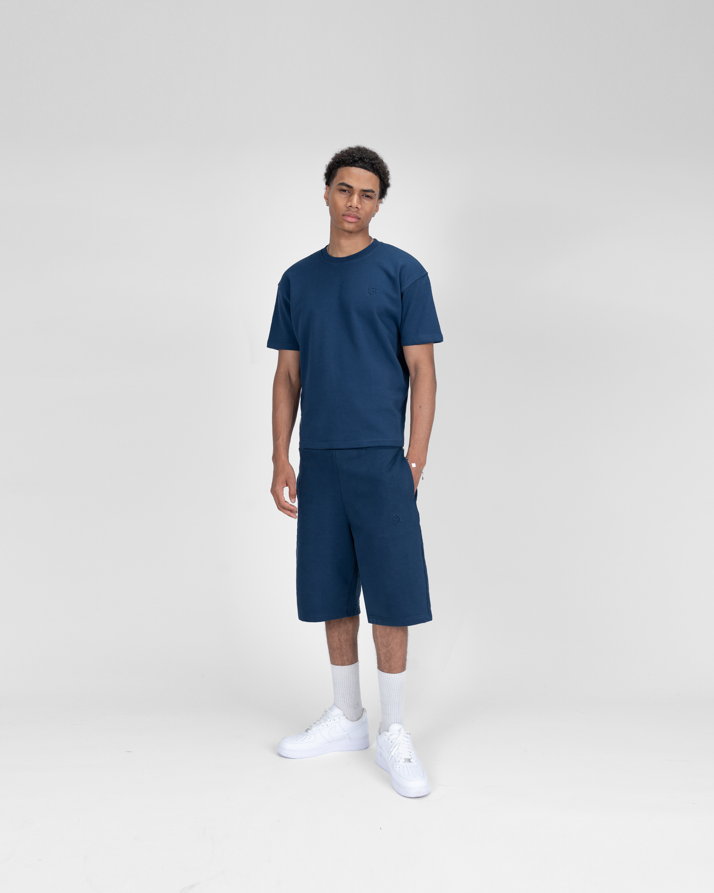 SU REGULAR T-SHIRT - NAVY BLUE