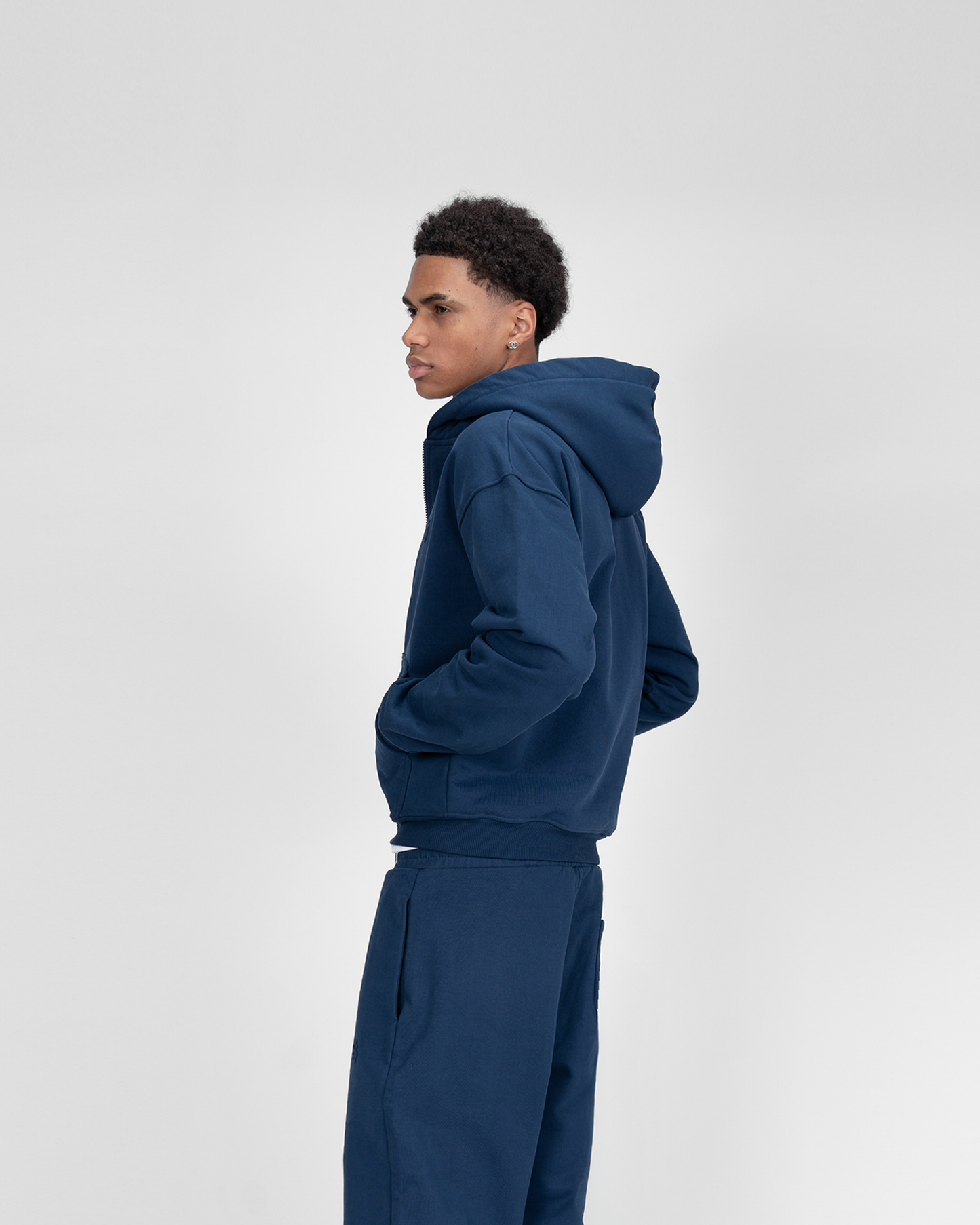SU ZIPPER - NAVY BLUE