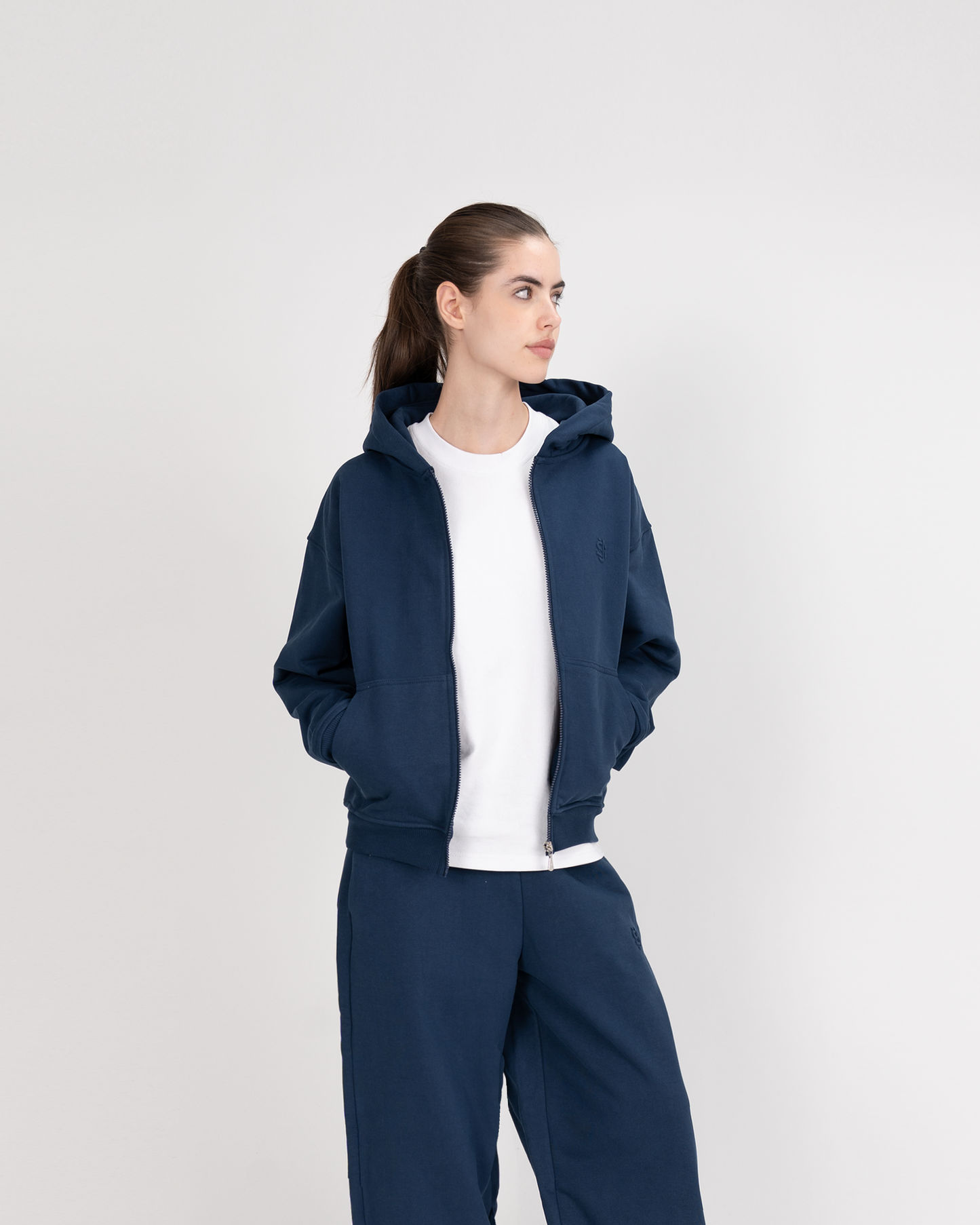 SU ZIPPER - NAVY BLUE