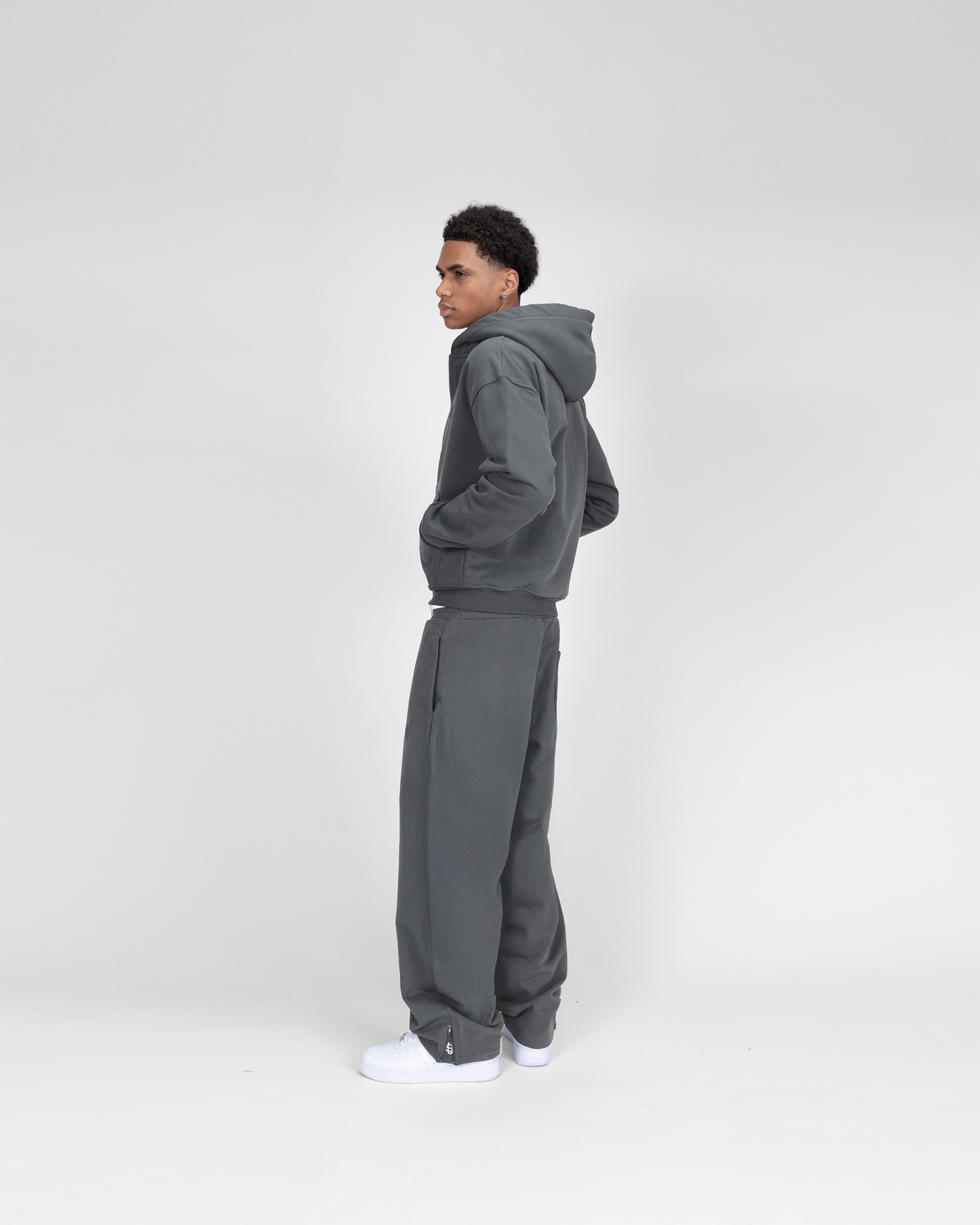 SU ZIPPER - ANTHRAZIT