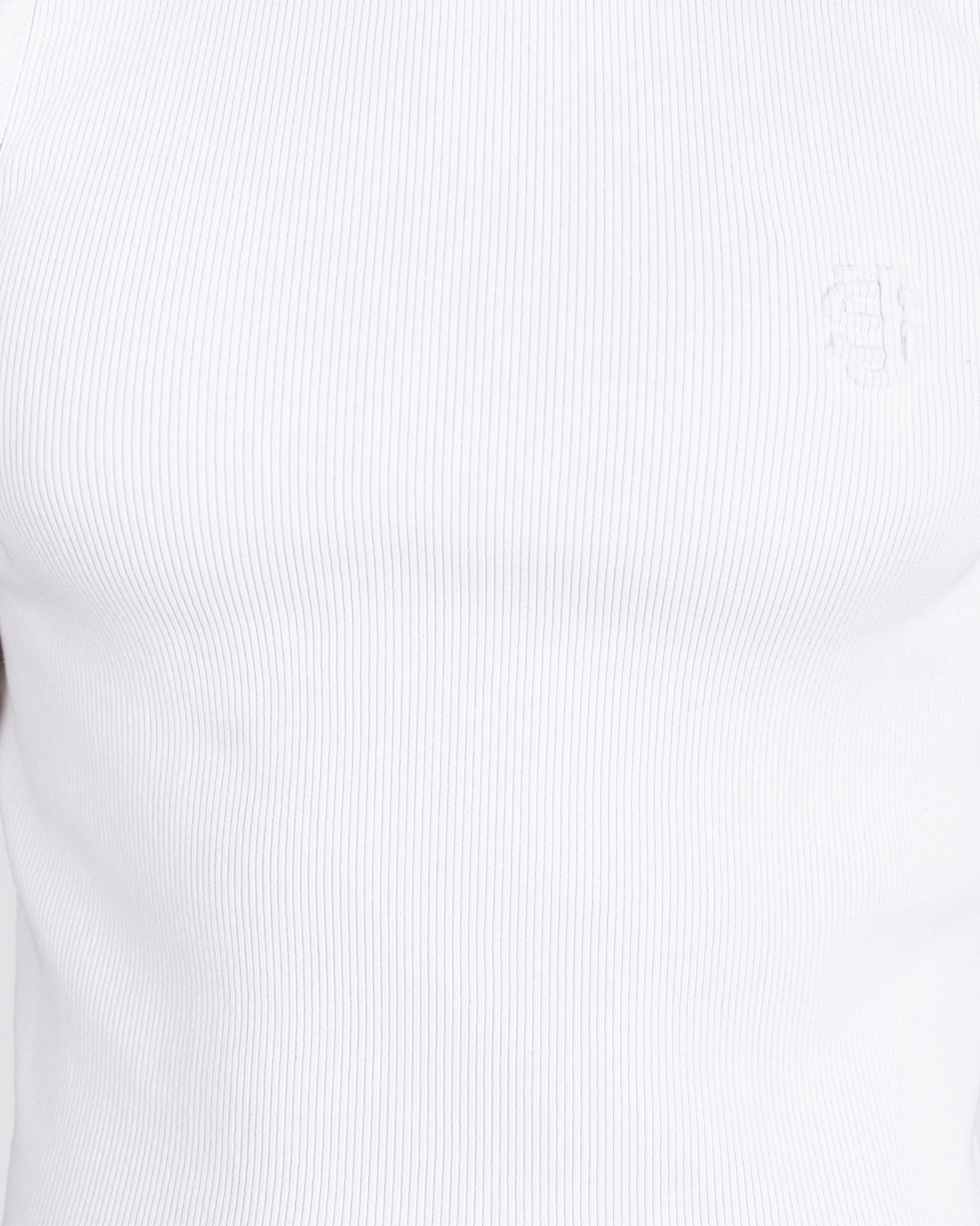 SU HEAVY RIB TANK TOP - WHITE