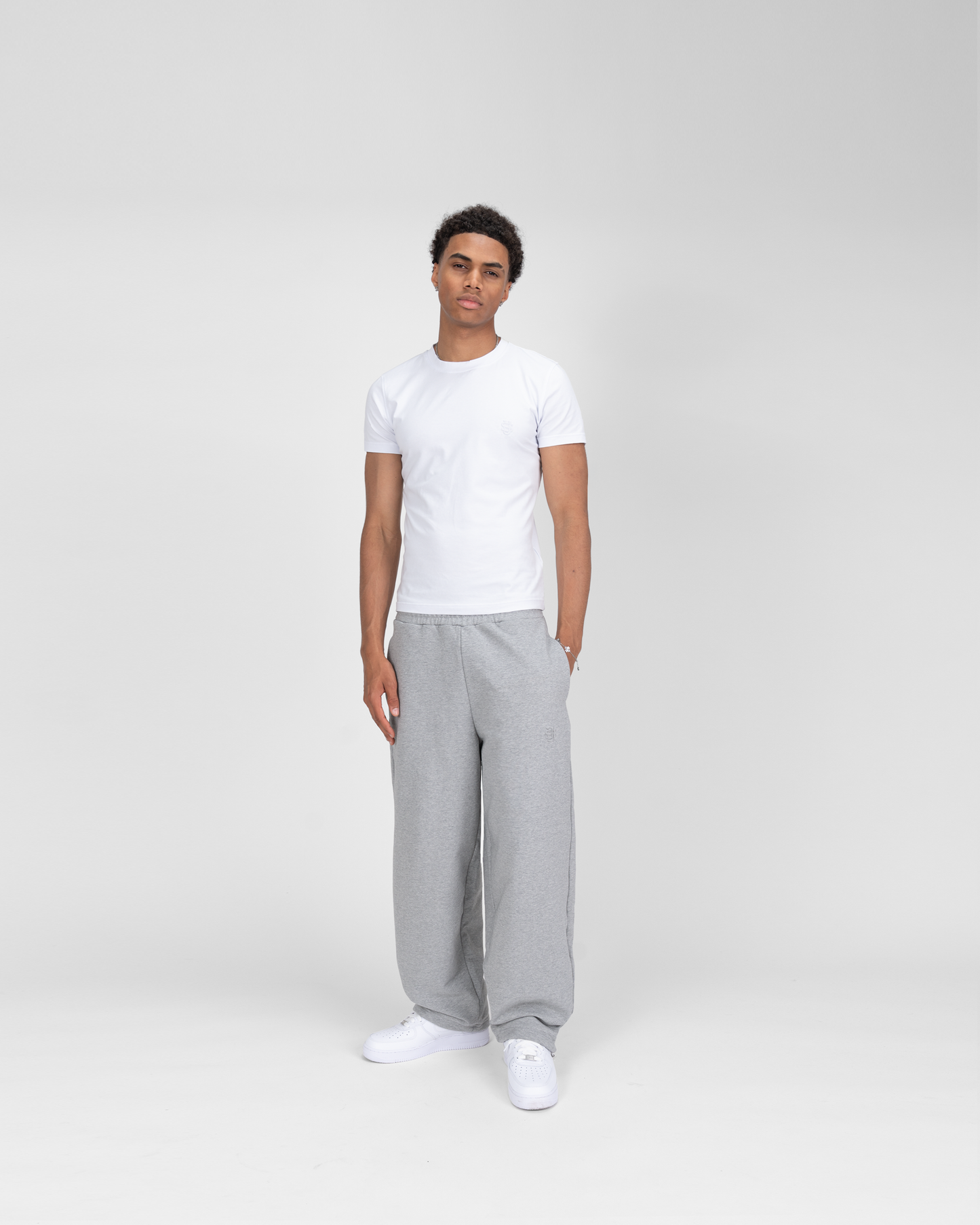 SU SLIM FIT T-SHIRT - WHITE