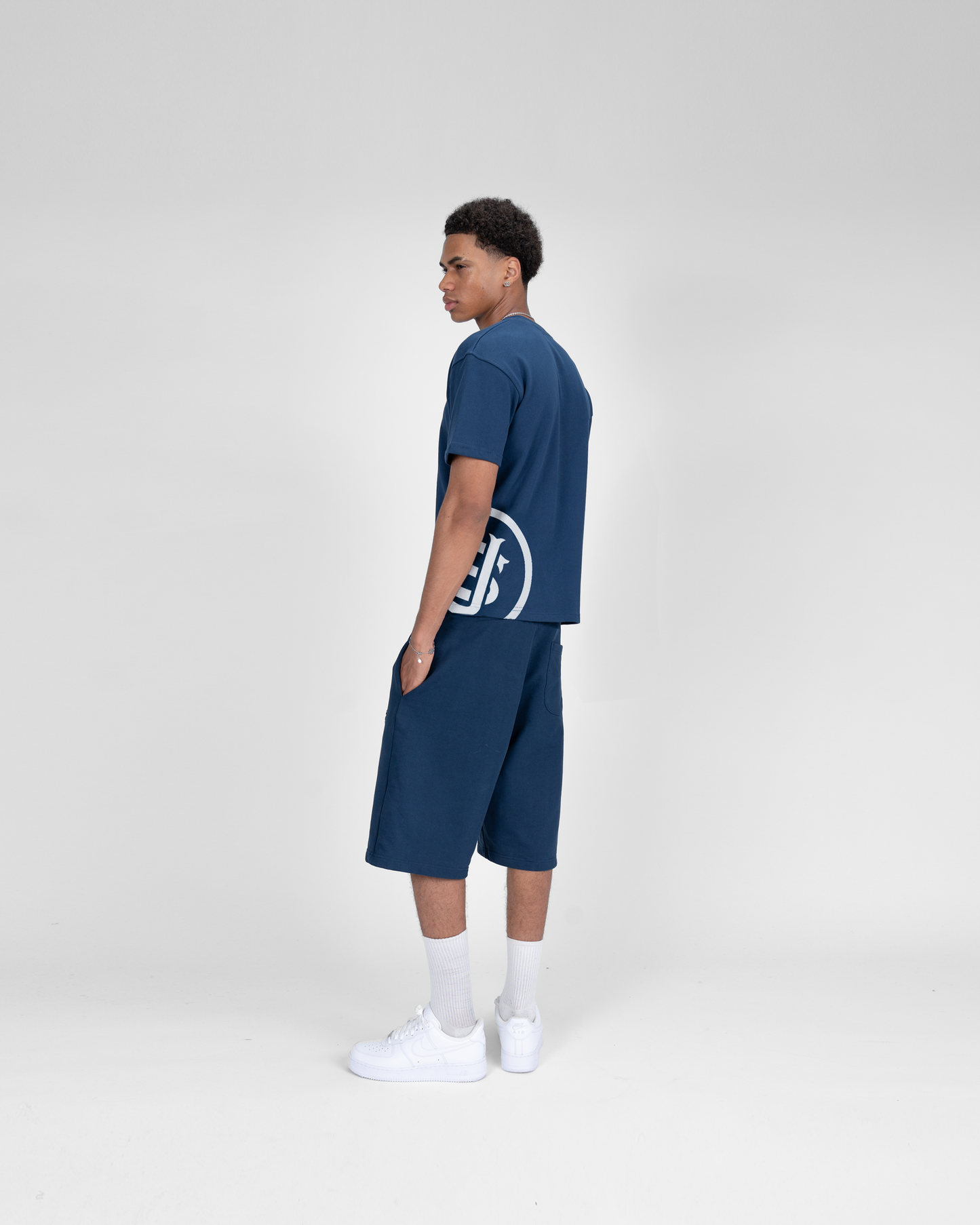 SU26 REGULAR T-SHIRT - NAVY BLUE