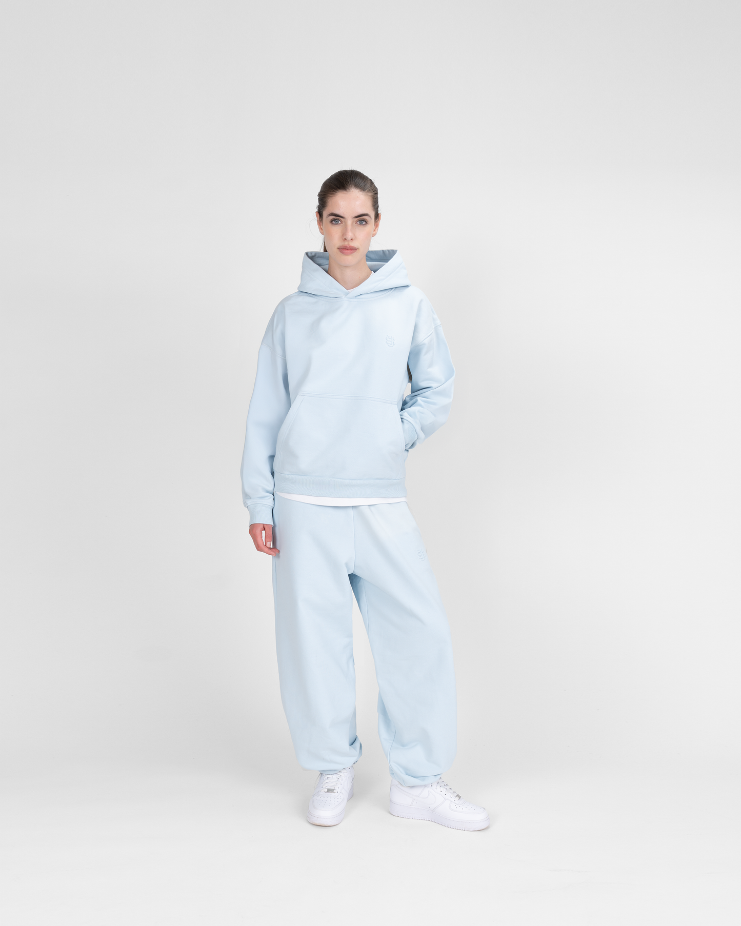 SU HOODIE - ICE BLUE