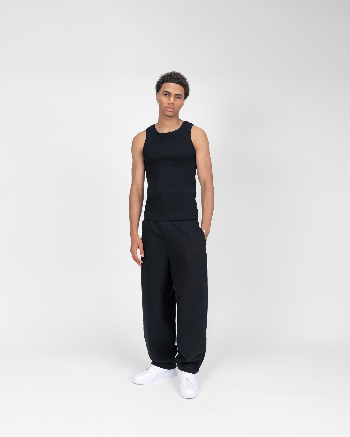 SU HEAVY RIB TANK TOP - WHITE