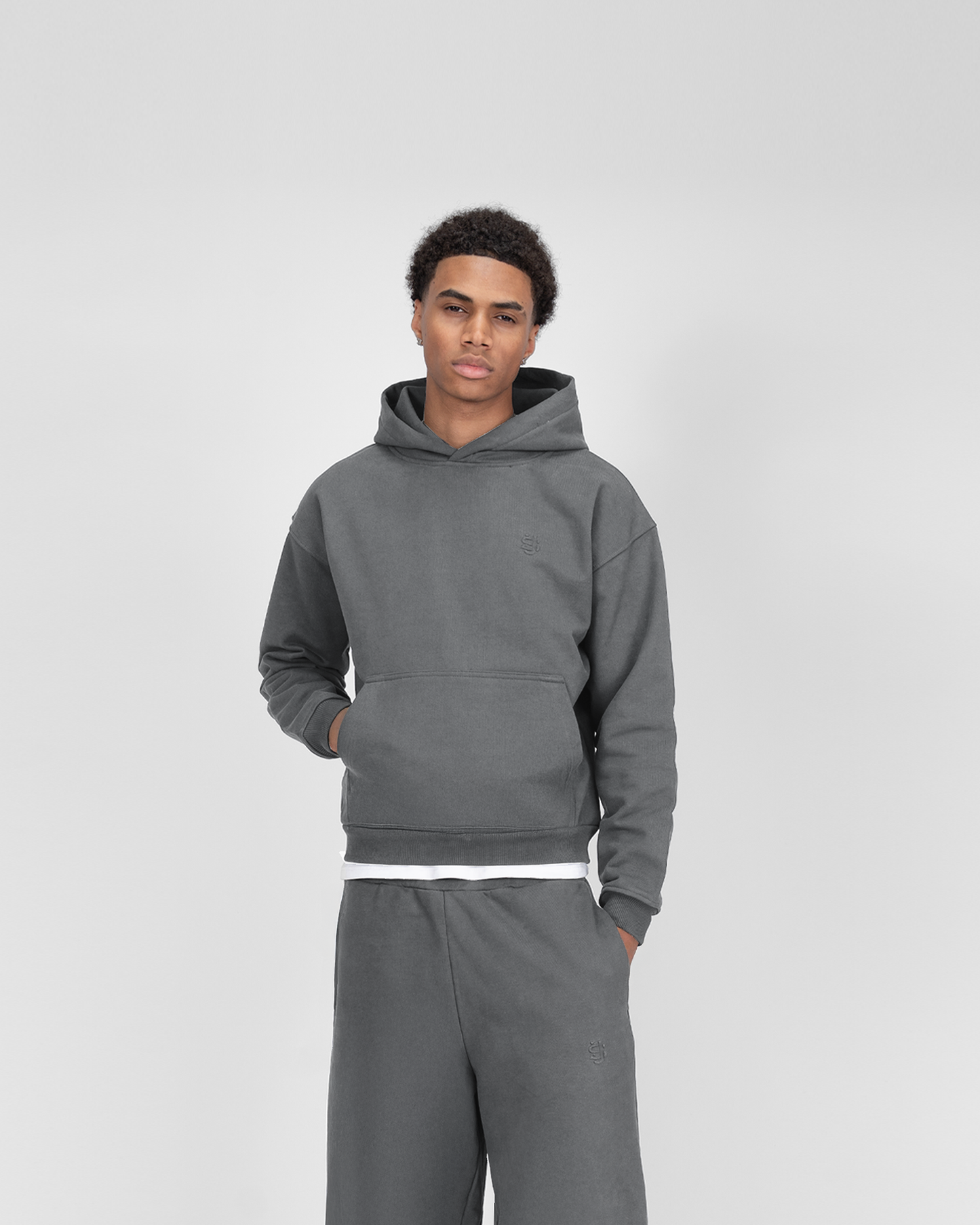 SU HOODIE - ANTHRAZIT