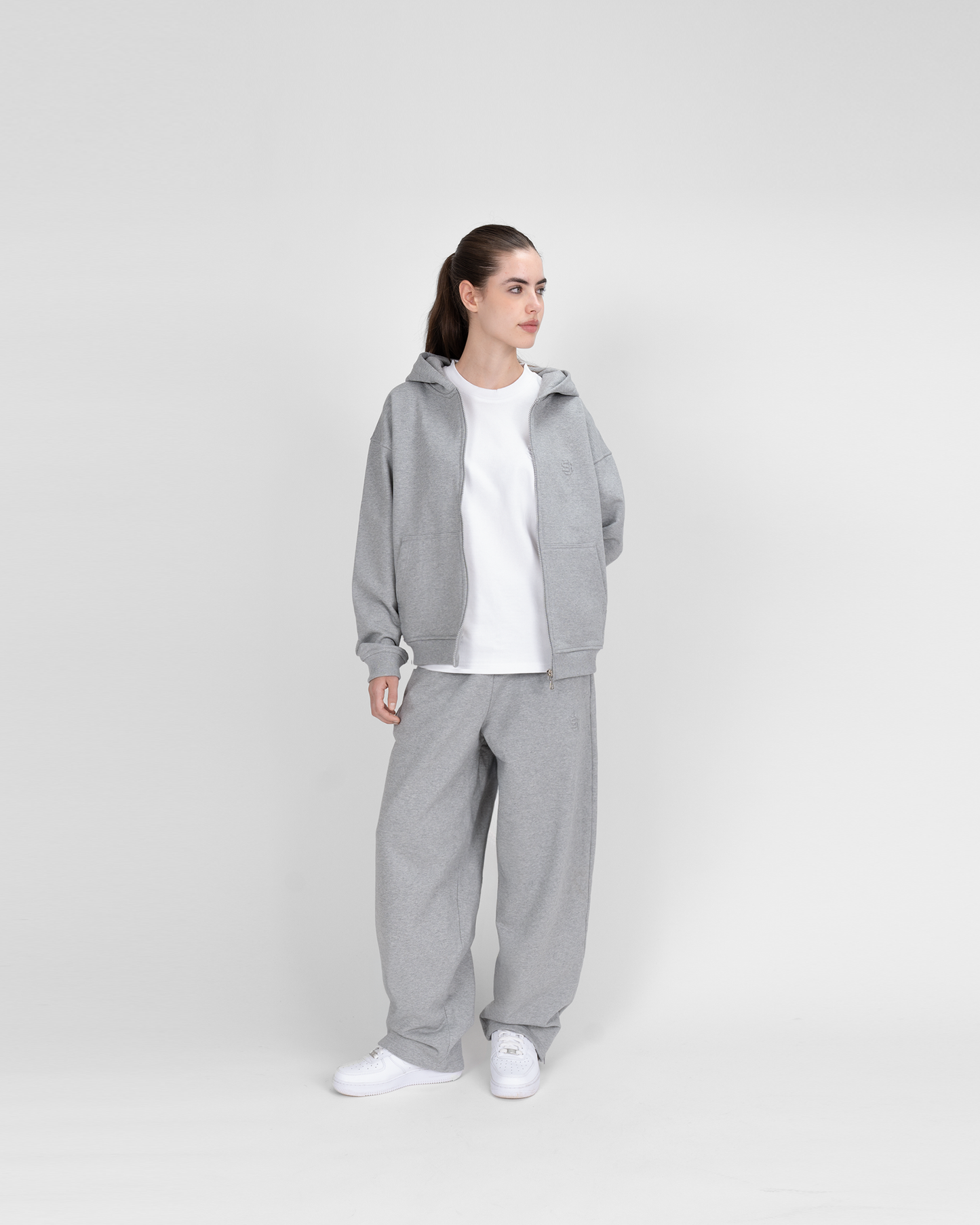 SU ZIP JOGGER - GREY