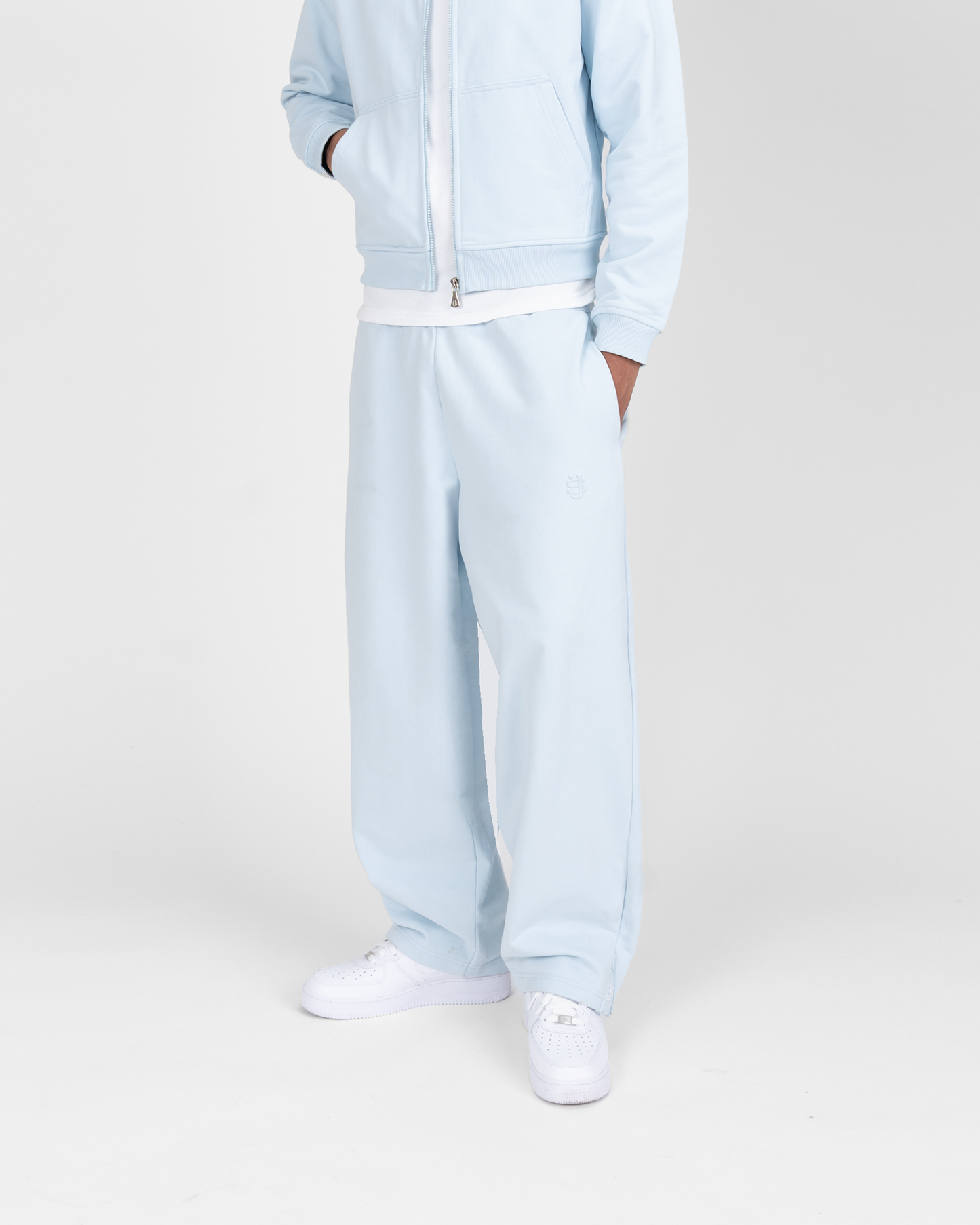 SU ZIP JOGGER - ICE BLUE