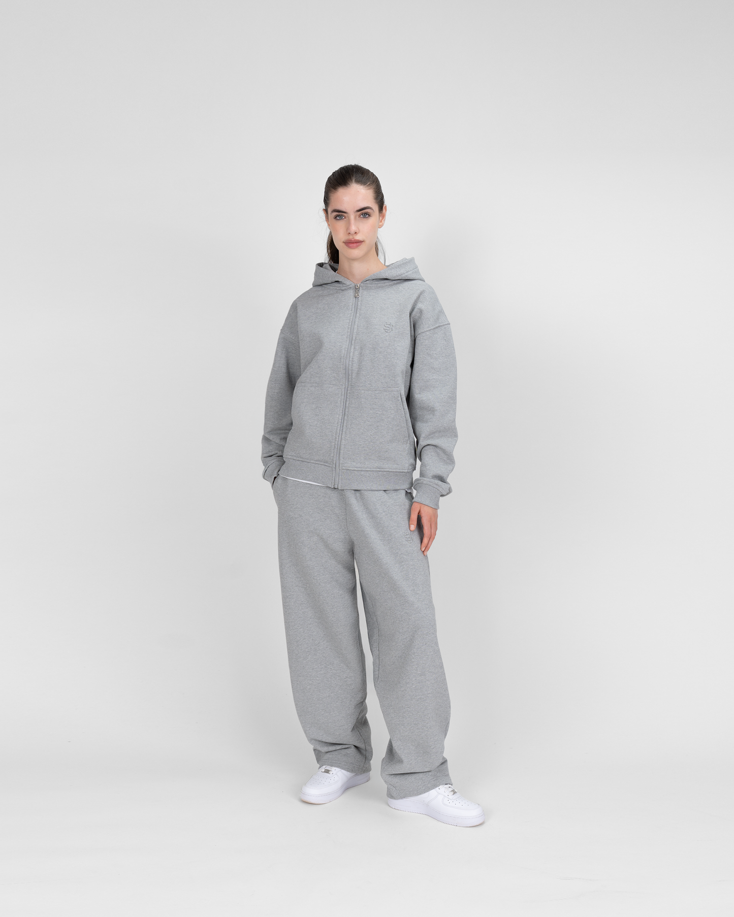 SU ZIP JOGGER - GREY