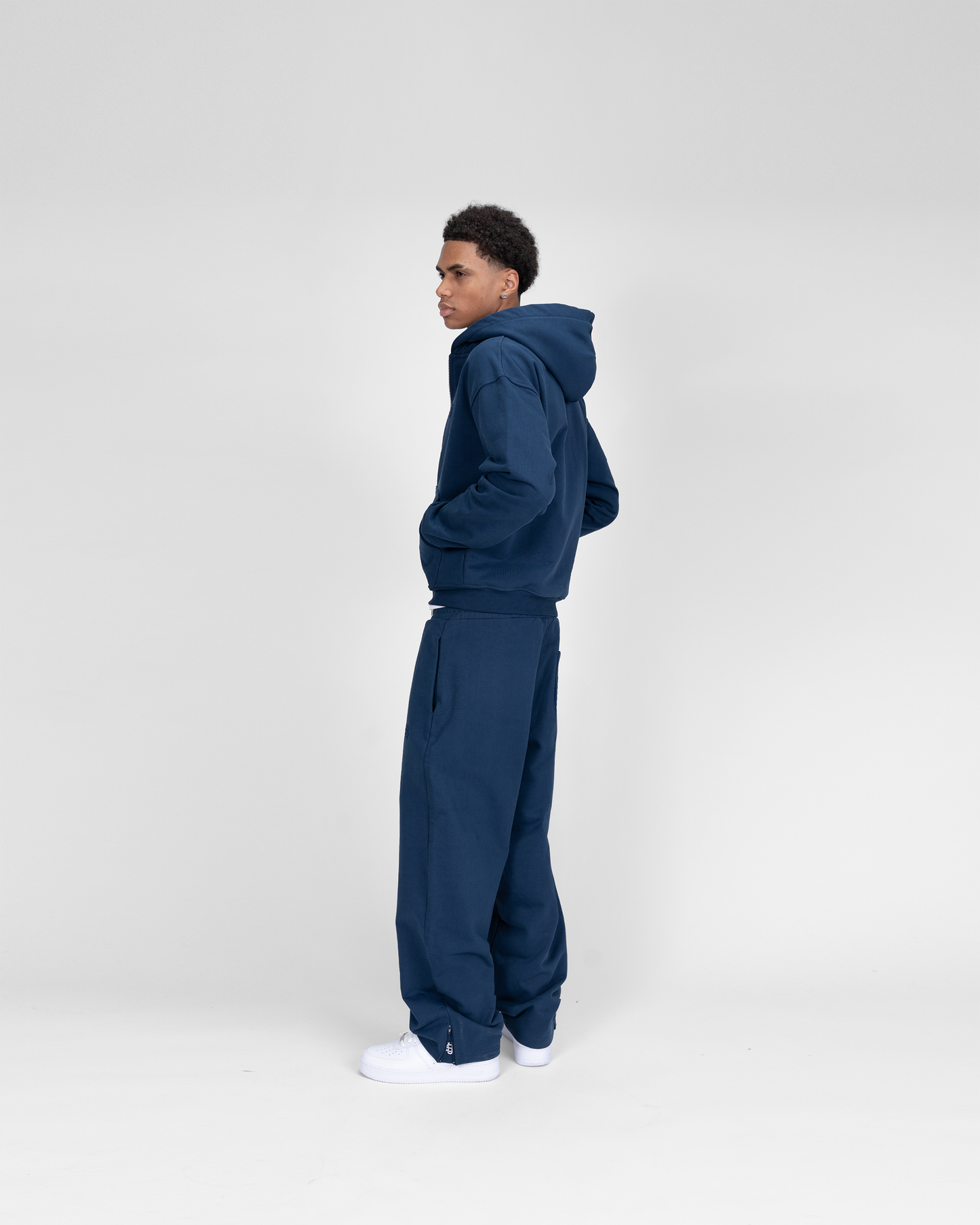 SU ZIP JOGGER - NAVY BLUE