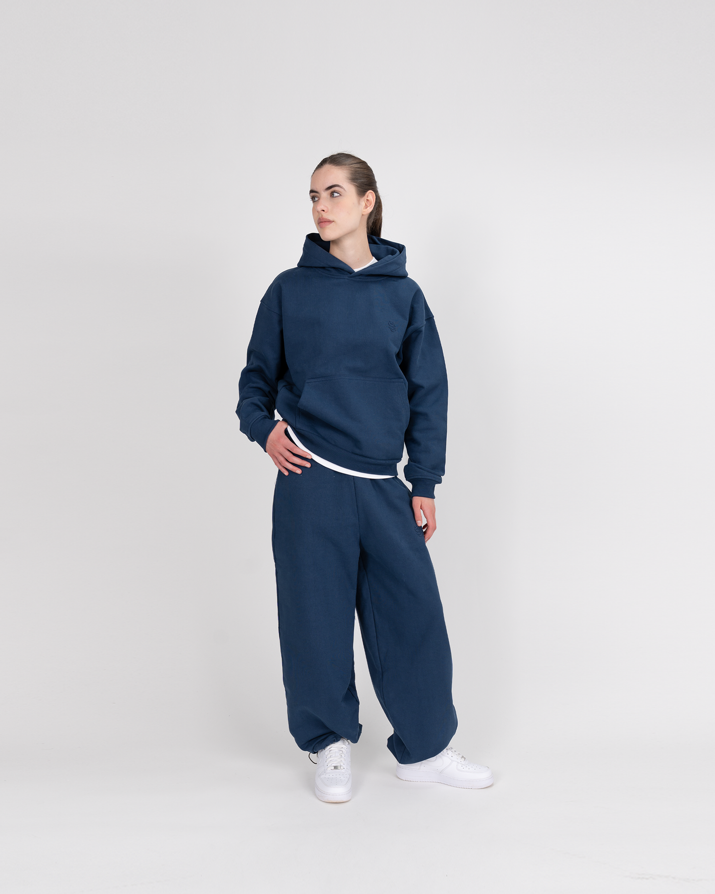 SU HOODIE - NAVY BLUE