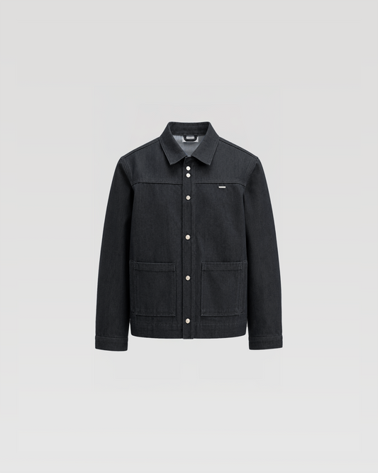 SU26 DENIM JACKET - BLACK
